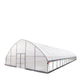 30' x 80' Commercial Tunnel Greenhouse with 6 Mil Clear Poly Covers and Roll-Up Sides TMG-GH3080-V2 (Previously GH3080)