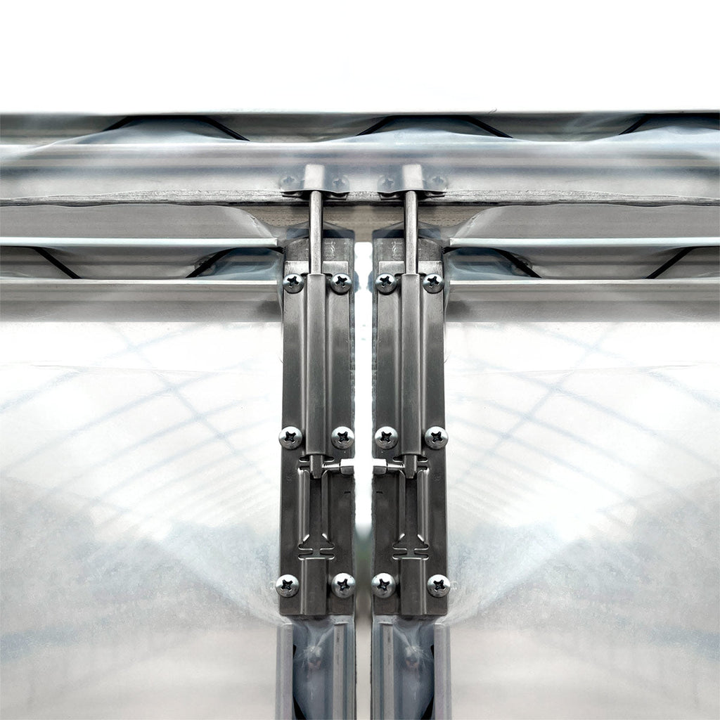 30' x 80' Commercial Tunnel Greenhouse with 6 Mil Clear Poly Covers and Roll-Up Sides TMG-GH3080-V2 (Previously GH3080)
