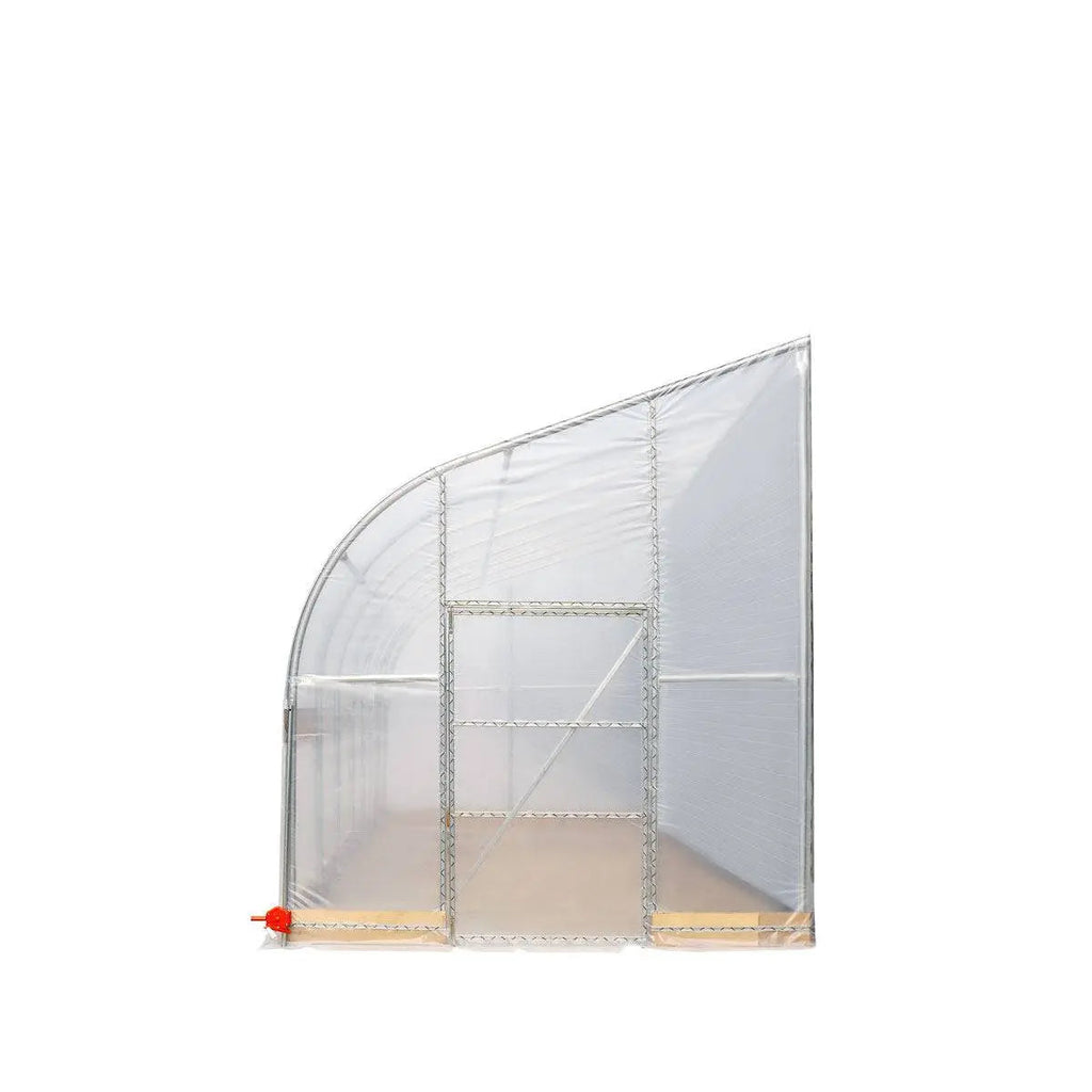 10' x 30' Lean-To Greenhouse Grow Tent w/6 Mil Clear EVA Plastic Film, Cold Frame, Hand Crank Roll-Up Side, 6-½' Sidewall, TMG-GHL1030-V2 (Previously GHL1030)