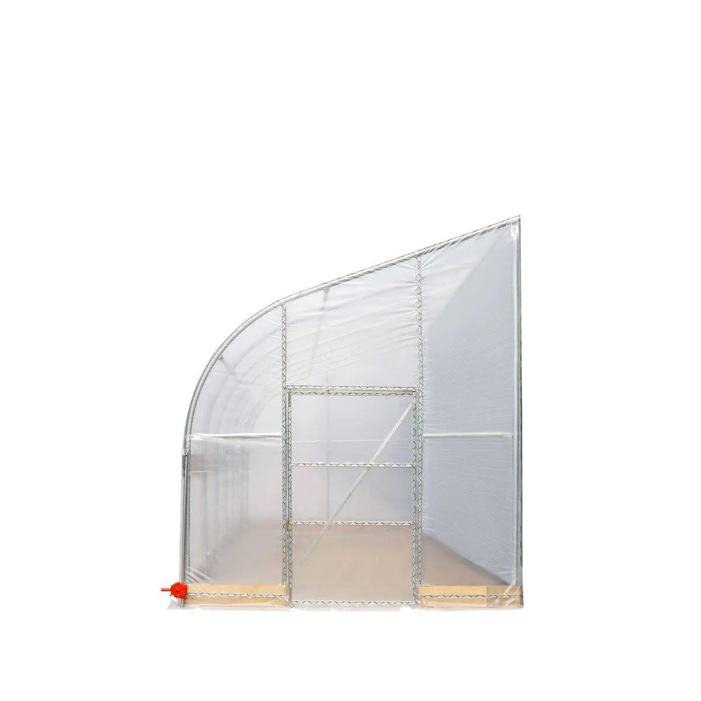 10' x 30' Lean-To Greenhouse Grow Tent w/6 Mil Clear EVA Plastic Film, Cold Frame, Hand Crank Roll-Up Side, 6-½' Sidewall, TMG-GHL1030-V2 (Previously GHL1030)