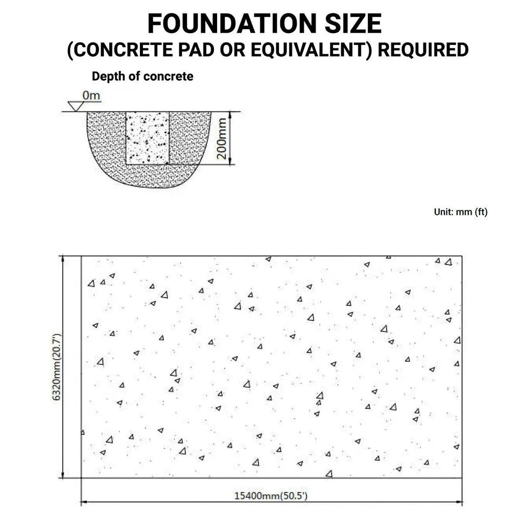 20' x 50' Tunnel Greenhouse Grow Tent w/12 Mil Ripstop Leno Mesh Cover, Cold Frame, Roll-up Windows, Peak Ceiling Roof, TMG-GH2050-V2 (Previously GH2050)