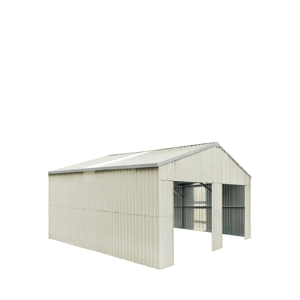 25' x 25' Double Garage Metal Barn Shed (Discontinued – Replaced by TMG-MS2630, 2641)