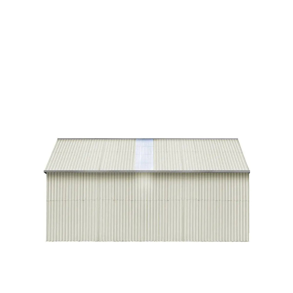 25' x 25' Double Garage Metal Barn Shed (Discontinued – Replaced by TMG-MS2630, 2641)