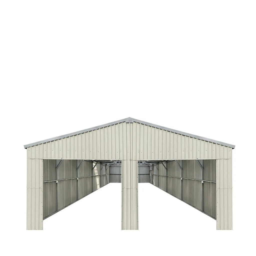 25' x 41' Double Garage Metal Barn Shed (Discontinued – Replaced by TMG-MS2630, 2641)