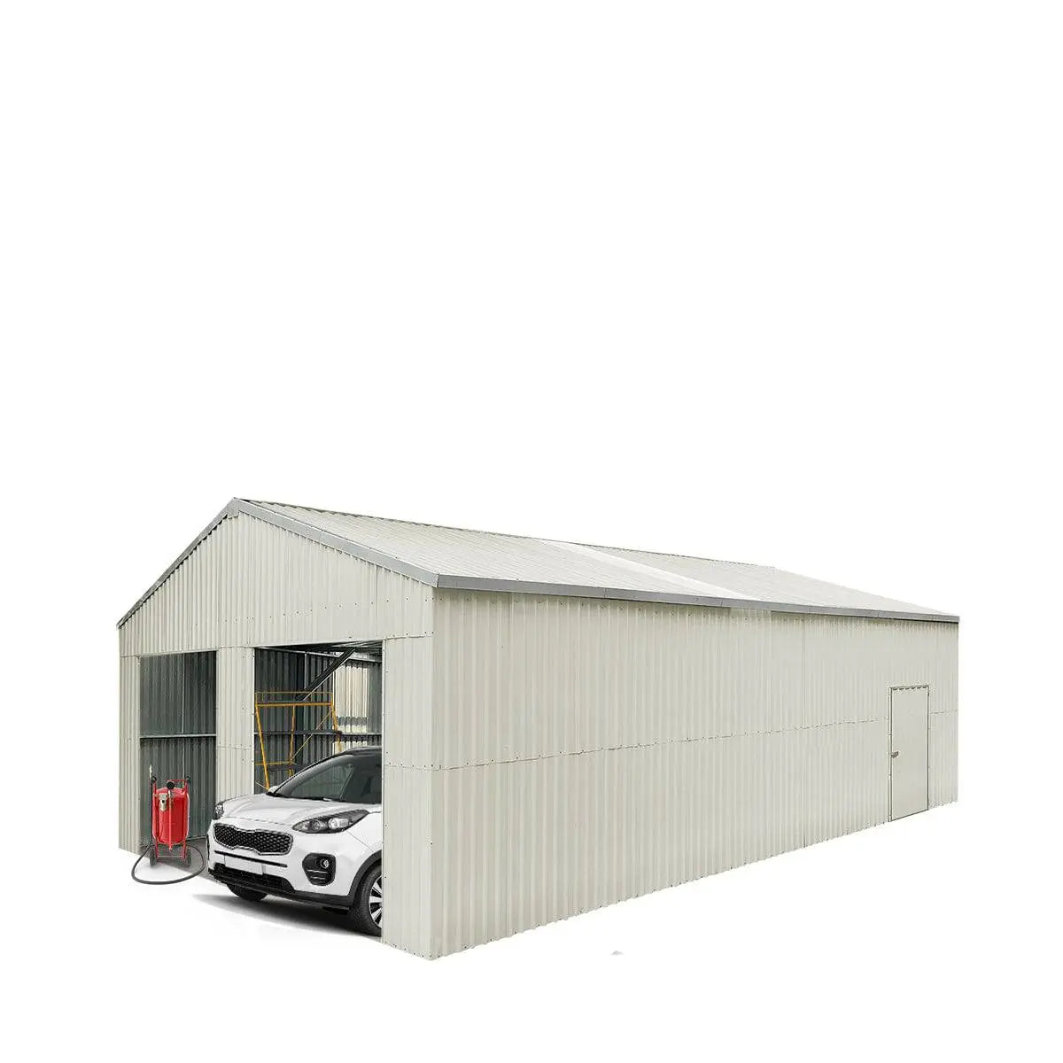 25' x 41' Double Garage Metal Barn Shed (Discontinued – Replaced by TMG-MS2630, 2641)