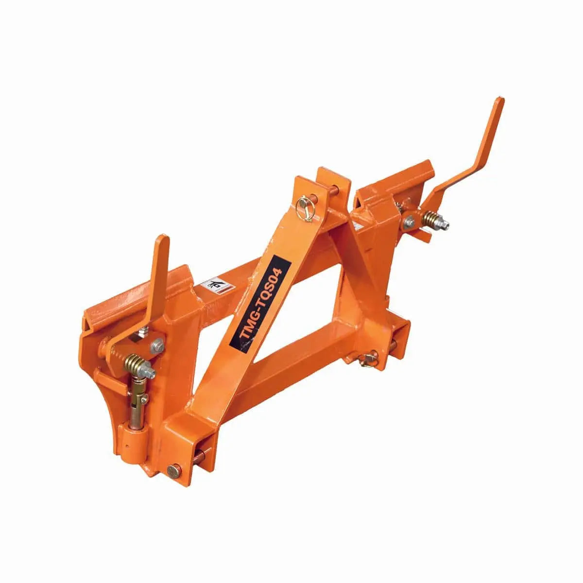 3-Point CAT1 to Universal Quick Attach Adapter Skid Steers, 2200 Lb Capacity, 3-Point Hitch Connection, TMG-TQS04