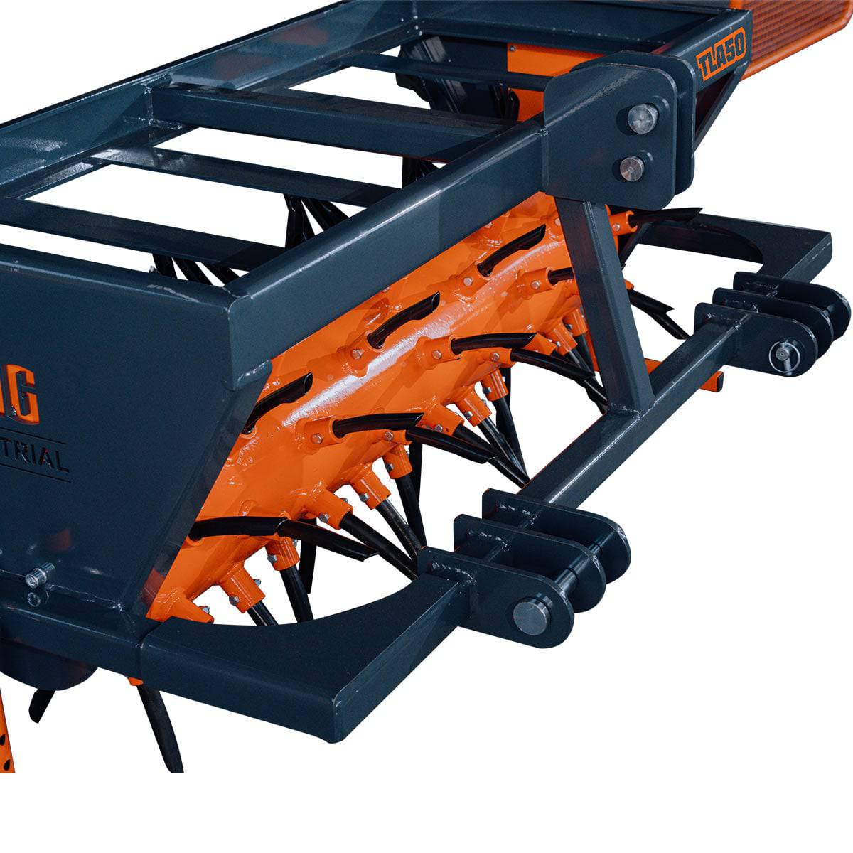 3 Point Hitch Drum Plug Aerator, 50" Working Width, Cat 1 & Cat 2 Tractors, 5" Plug Length, TMG-TLA50 (Discontinued – No Longer Available)