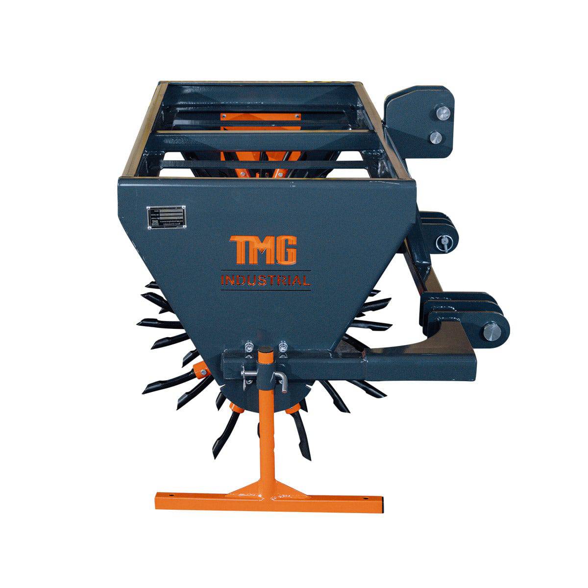 3 Point Hitch Drum Plug Aerator, 50" Working Width, Cat 1 & Cat 2 Tractors, 5" Plug Length, TMG-TLA50 (Discontinued – No Longer Available)