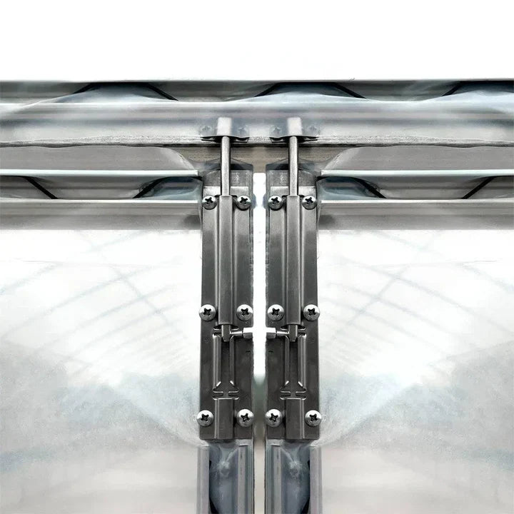 30' x 100' Commercial Tunnel Greenhouse with 6 Mil Clear Poly Covers and Roll-Up Sides TMG-GH30100-V2 (Previously GH30100)