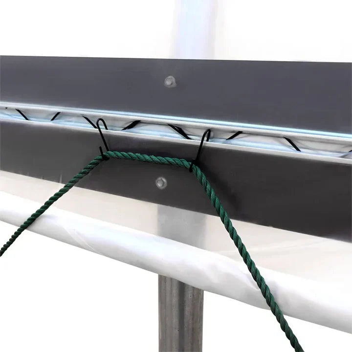 30' x 100' Commercial Tunnel Greenhouse with 6 Mil Clear Poly Covers and Roll-Up Sides TMG-GH30100-V2 (Previously GH30100)