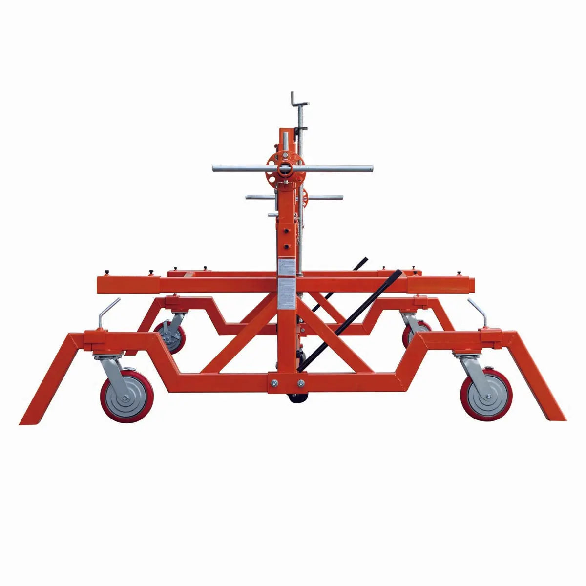 4000 LB Car Automotive Rotisserie, Dual Hydraulic Cylinders, 8" Locking Casters, 22' Working Length, TMG-ALR40