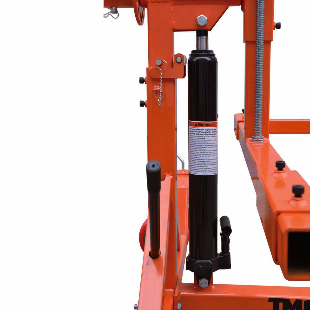 4000 LB Car Automotive Rotisserie, Dual Hydraulic Cylinders, 8" Locking Casters, 22' Working Length, TMG-ALR40