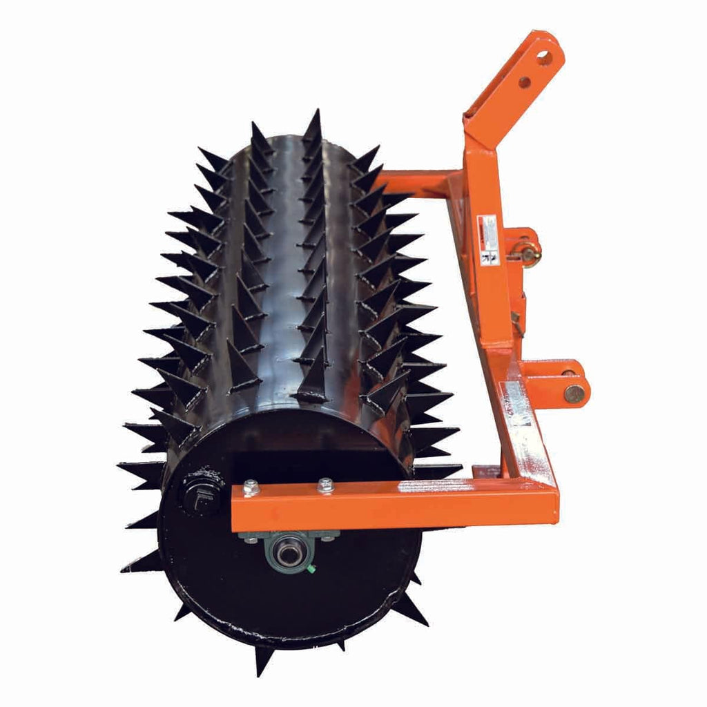 60" 3-Point Drum Spike Aerator, CAT 1 & 2 Hook-Up, 20-50 HP Tractor, TMG-TSA05 (Discontinued – No Longer Available)