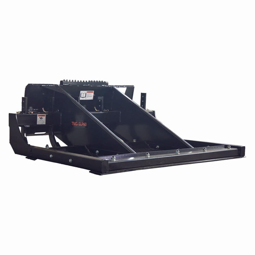 60" Skid Steer Land Plane, Adjustable & Reversible Scarifier Teeth, Bolt-On Cutting Blades, Removable Sift Screen TMG-SLP60