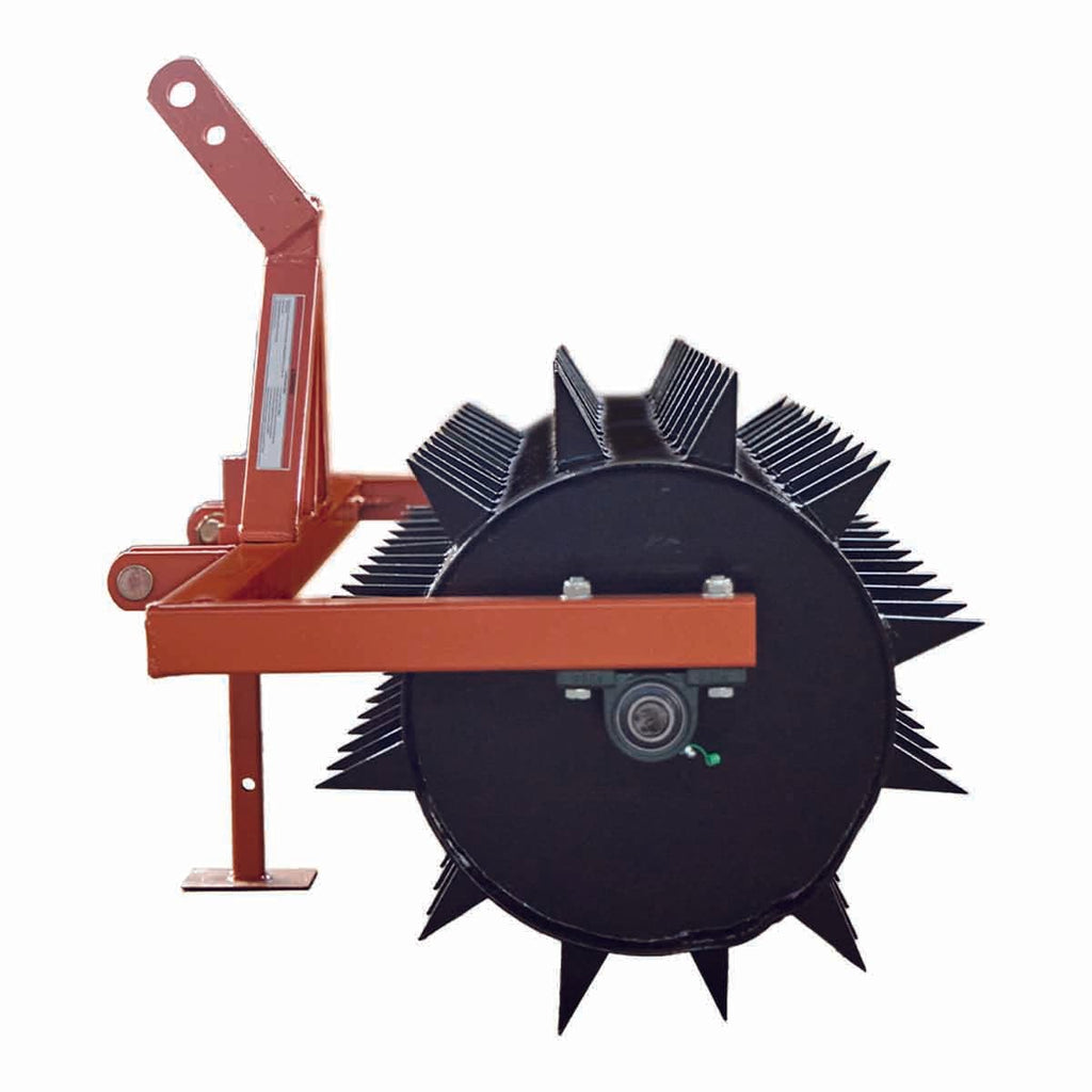 72" 3-Point Drum Spike Aerator, CAT 1 & 2 Hook-Up, 20-50 HP Tractor, TMG-TSA06 (Discontinued – No Longer Available)
