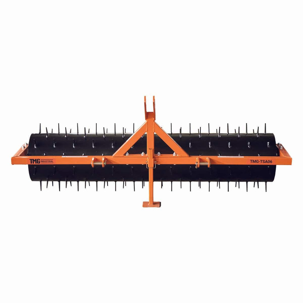 72" 3-Point Drum Spike Aerator, CAT 1 & 2 Hook-Up, 20-50 HP Tractor, TMG-TSA06 (Discontinued – No Longer Available)
