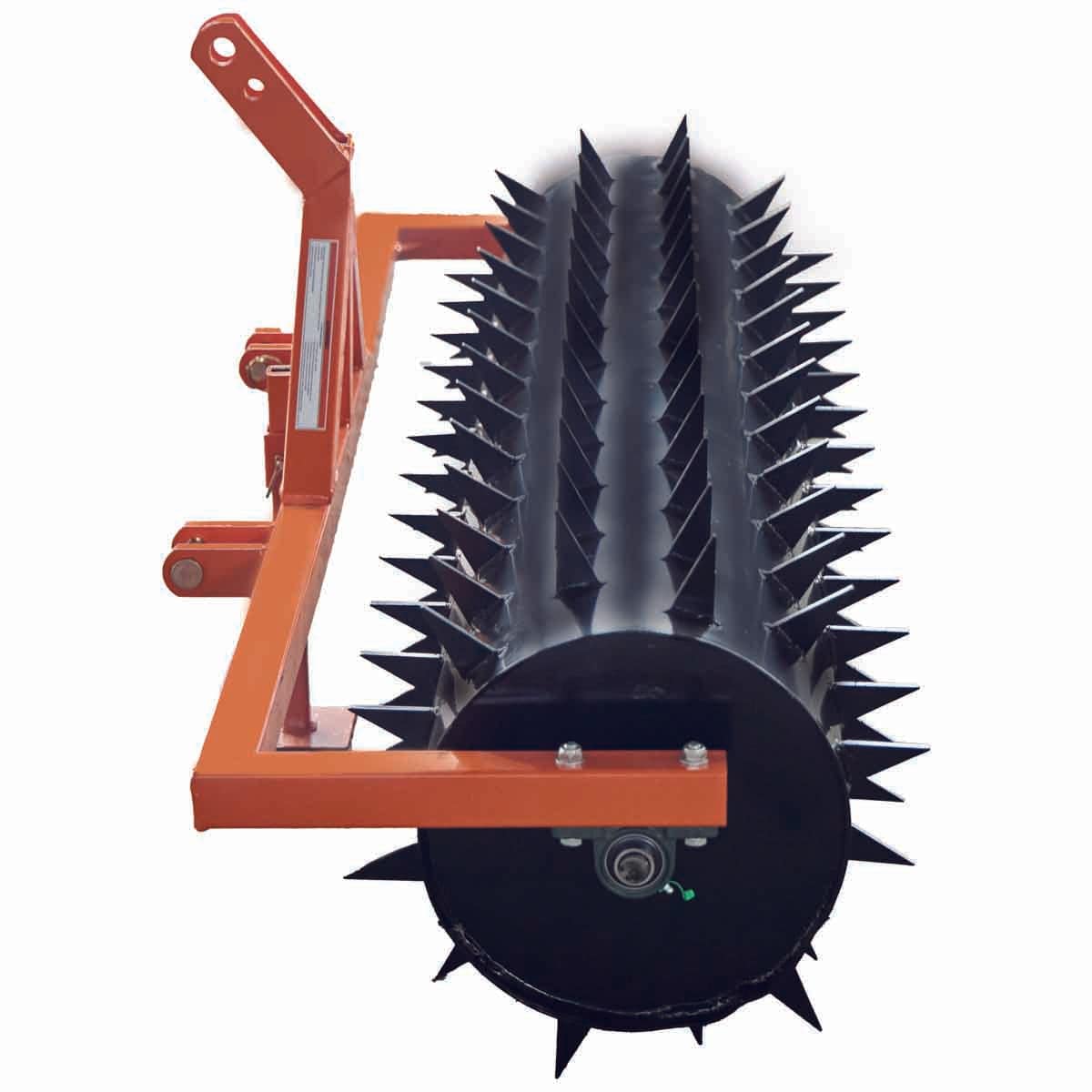 72" 3-Point Drum Spike Aerator, CAT 1 & 2 Hook-Up, 20-50 HP Tractor, TMG-TSA06 (Discontinued – No Longer Available)