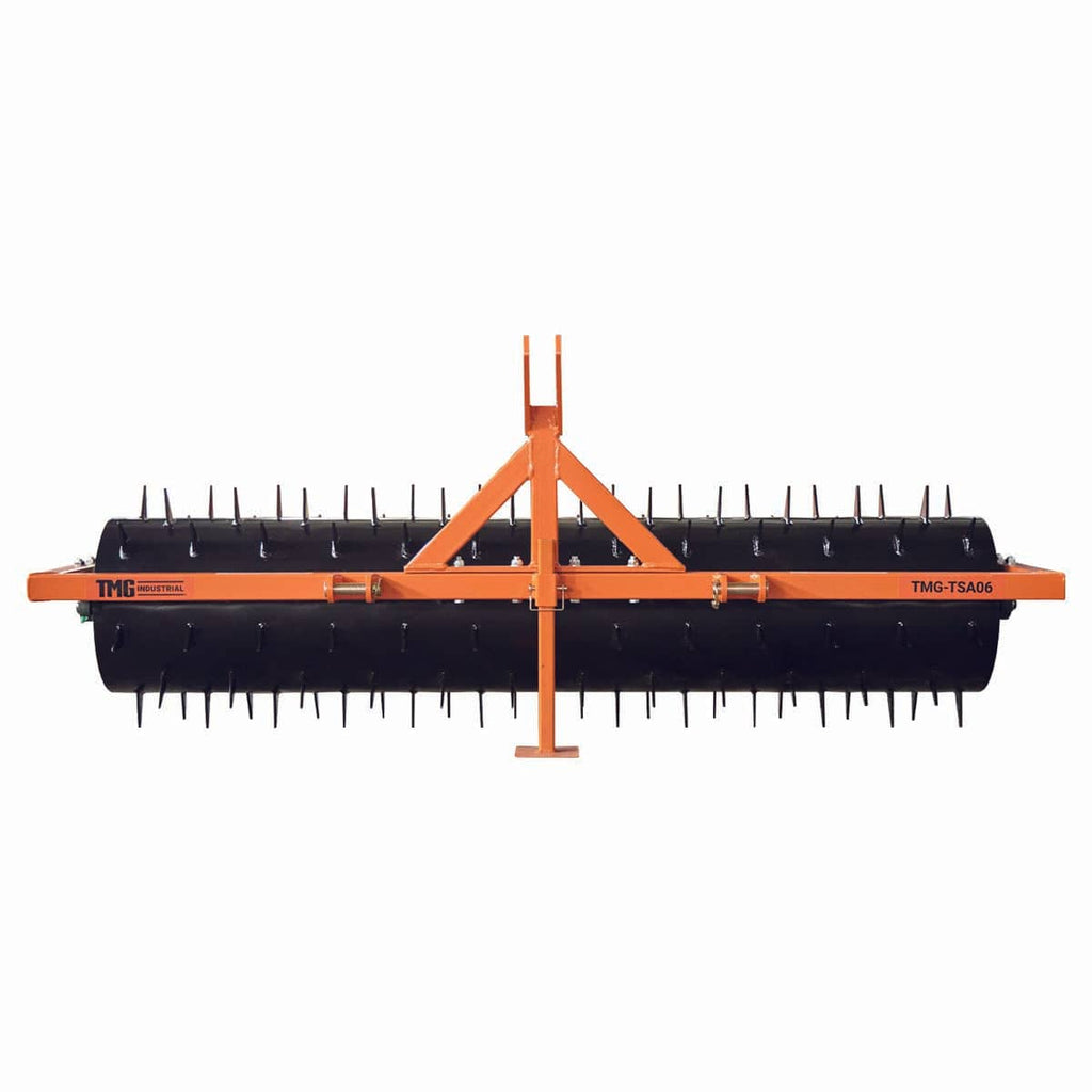 72" 3-Point Drum Spike Aerator, CAT 1 & 2 Hook-Up, 20-50 HP Tractor, TMG-TSA06 (Discontinued – No Longer Available)
