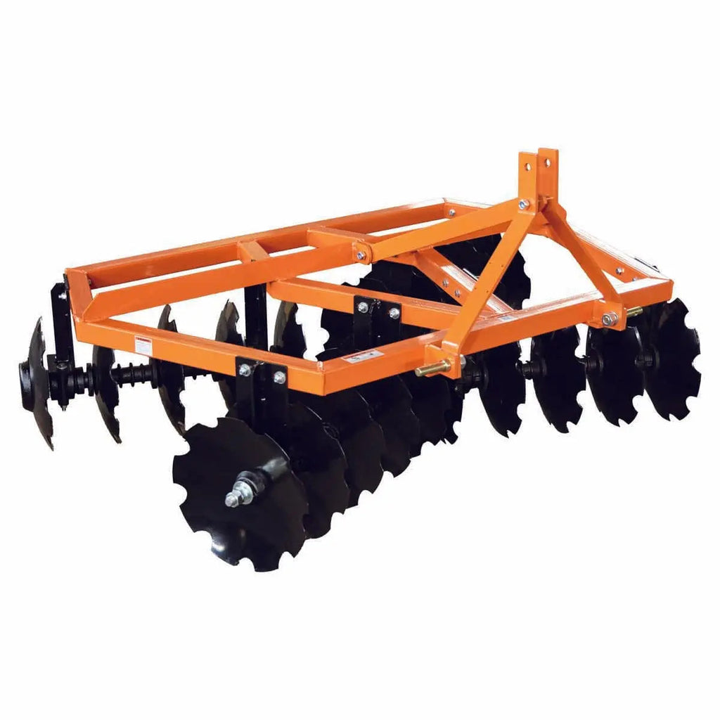 72" Notched Disc Harrow, 3-Point Hitch, Cat 1 Hook-up, 25-45 HP Tractors, TMG-TDH06