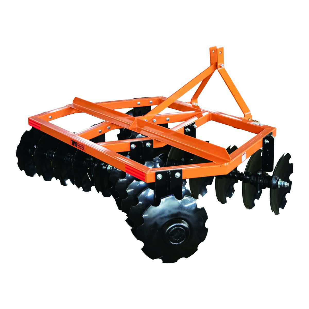 72" Notched Disc Harrow, 3-Point Hitch, Cat 1 Hook-up, 25-45 HP Tractors, TMG-TDH06