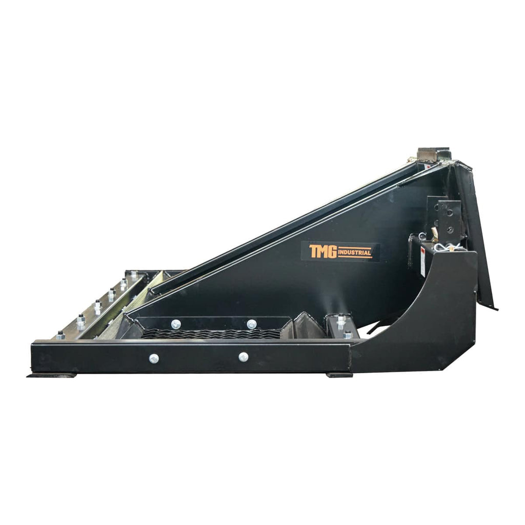 72" Skid Steer Land Plane, Adjustable & Reversible Scarifier Teeth, Bolt-On Cutting Blades, Removable Sift Screen, TMG-SLP70