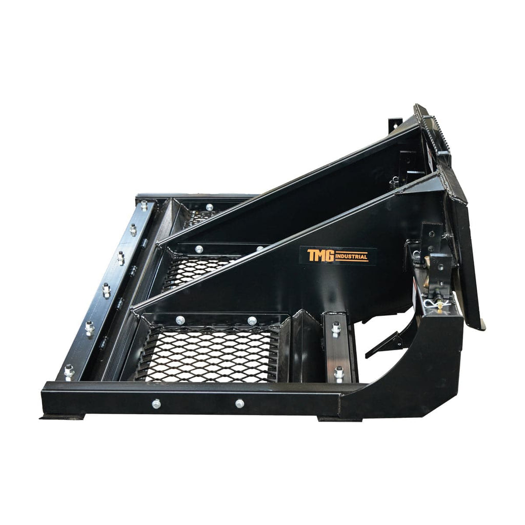 72" Skid Steer Land Plane, Adjustable & Reversible Scarifier Teeth, Bolt-On Cutting Blades, Removable Sift Screen, TMG-SLP70