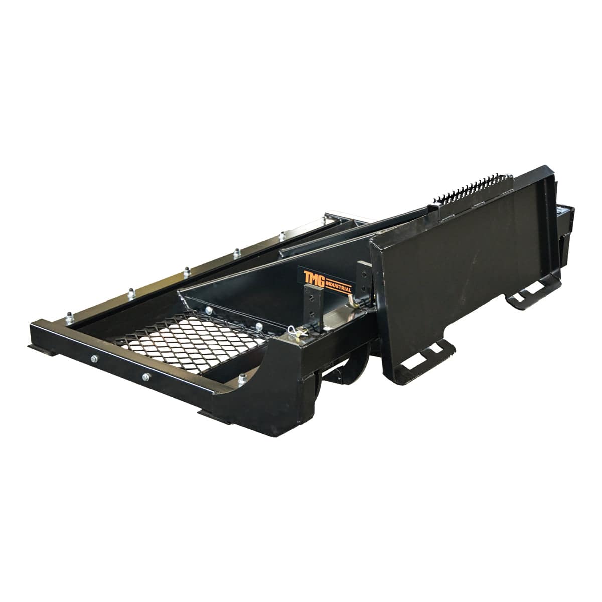 72" Skid Steer Land Plane, Adjustable & Reversible Scarifier Teeth, Bolt-On Cutting Blades, Removable Sift Screen, TMG-SLP70