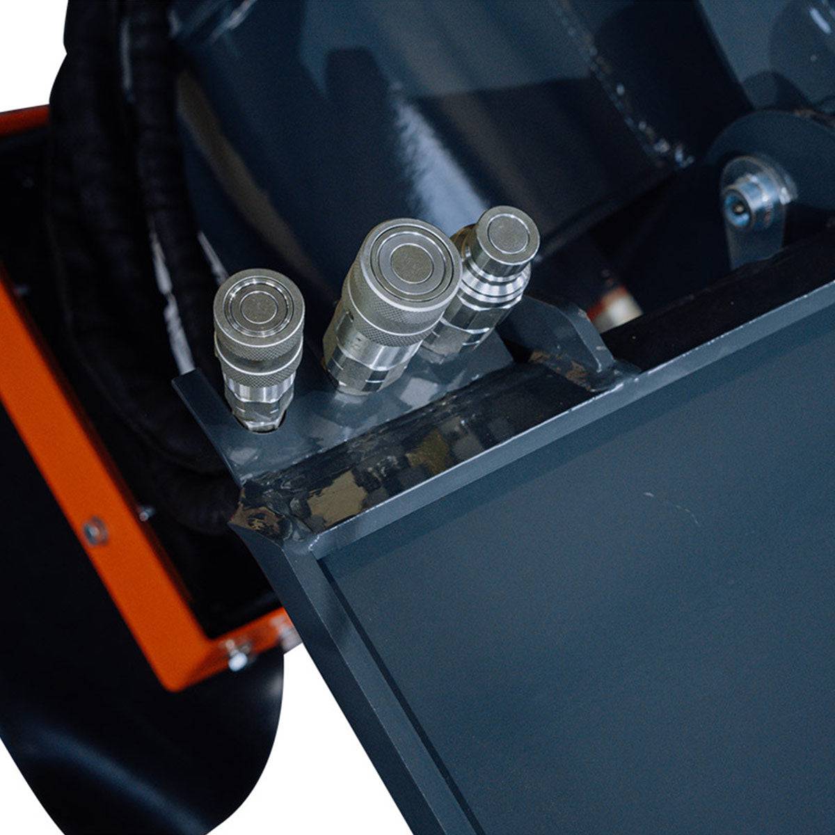 Skid Steer Stump Grinder, 24" Rotor Size, 7" Cutting Below Ground, Steel Carbide Teeth, TMG-SSG25 (Discontinued – No Longer Available)