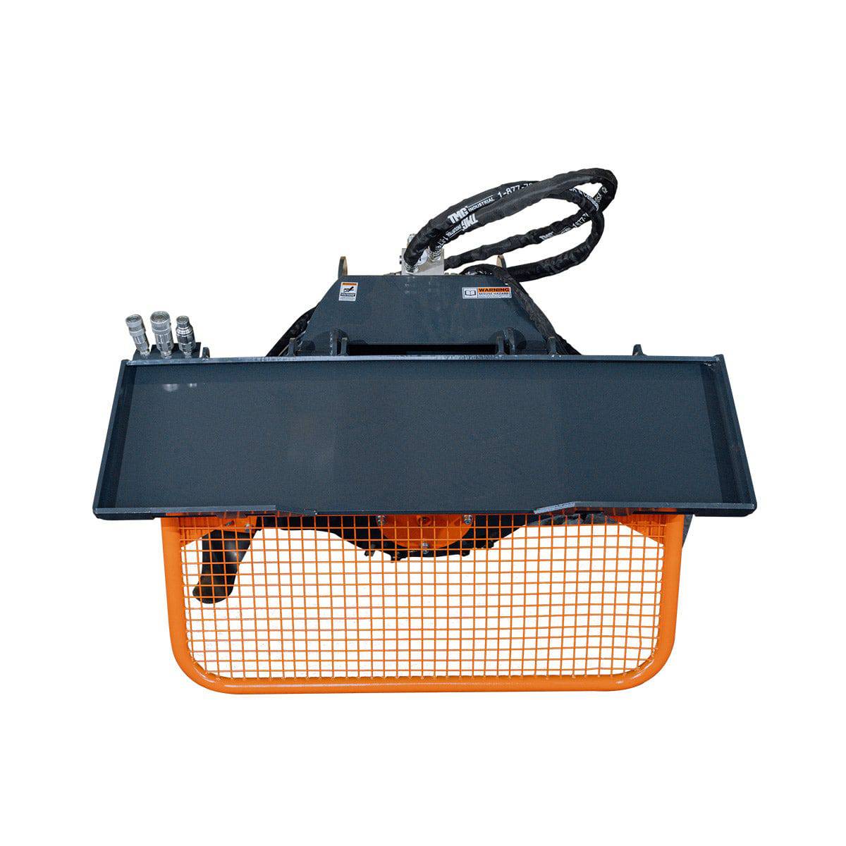 Skid Steer Stump Grinder, 24" Rotor Size, 7" Cutting Below Ground, Steel Carbide Teeth, TMG-SSG25 (Discontinued – No Longer Available)