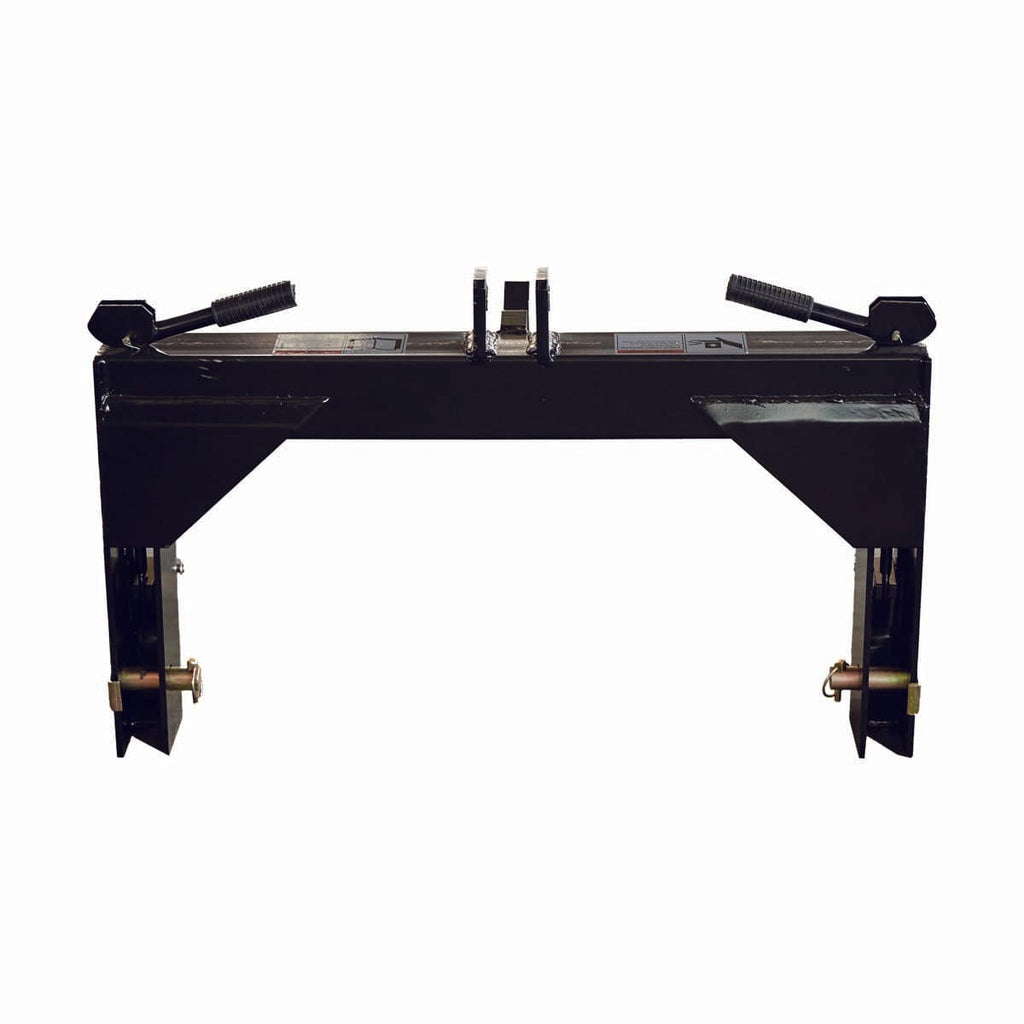 Tractor 3-Point Quick Hitch, 3600 Lb Capacity, CAT 2 Hook-Up, 90 HP Tractor, ASAE Specifications, TMG-TQH03