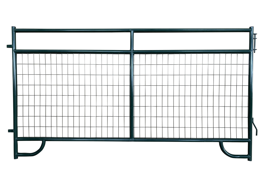 5' x 10' Livestock Corral Mesh Panels and Gates (58 panels & 2 gates packed in one skid) TMG-LSM10