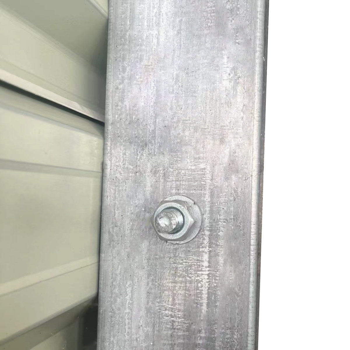 30' x 30' Metal Garage Shed – Steel Building with 11' Clearance High Front Doors, Side Entry Door, 16 GA Steel Structure TMG-MS3030
