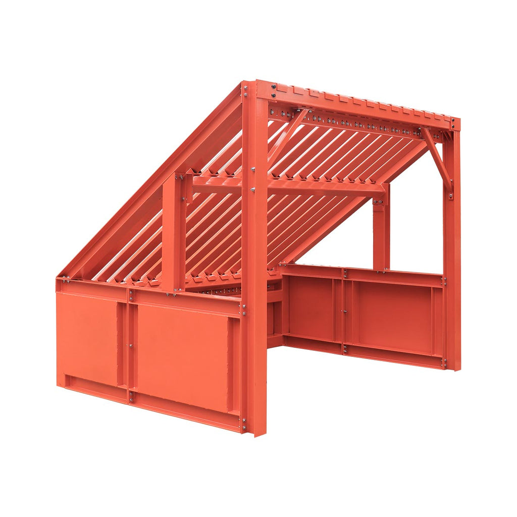 8' Heavy Duty Grizzly Rock Screen with Adjustable Deck Bars, 5000-lb Capacity TMG-RS08