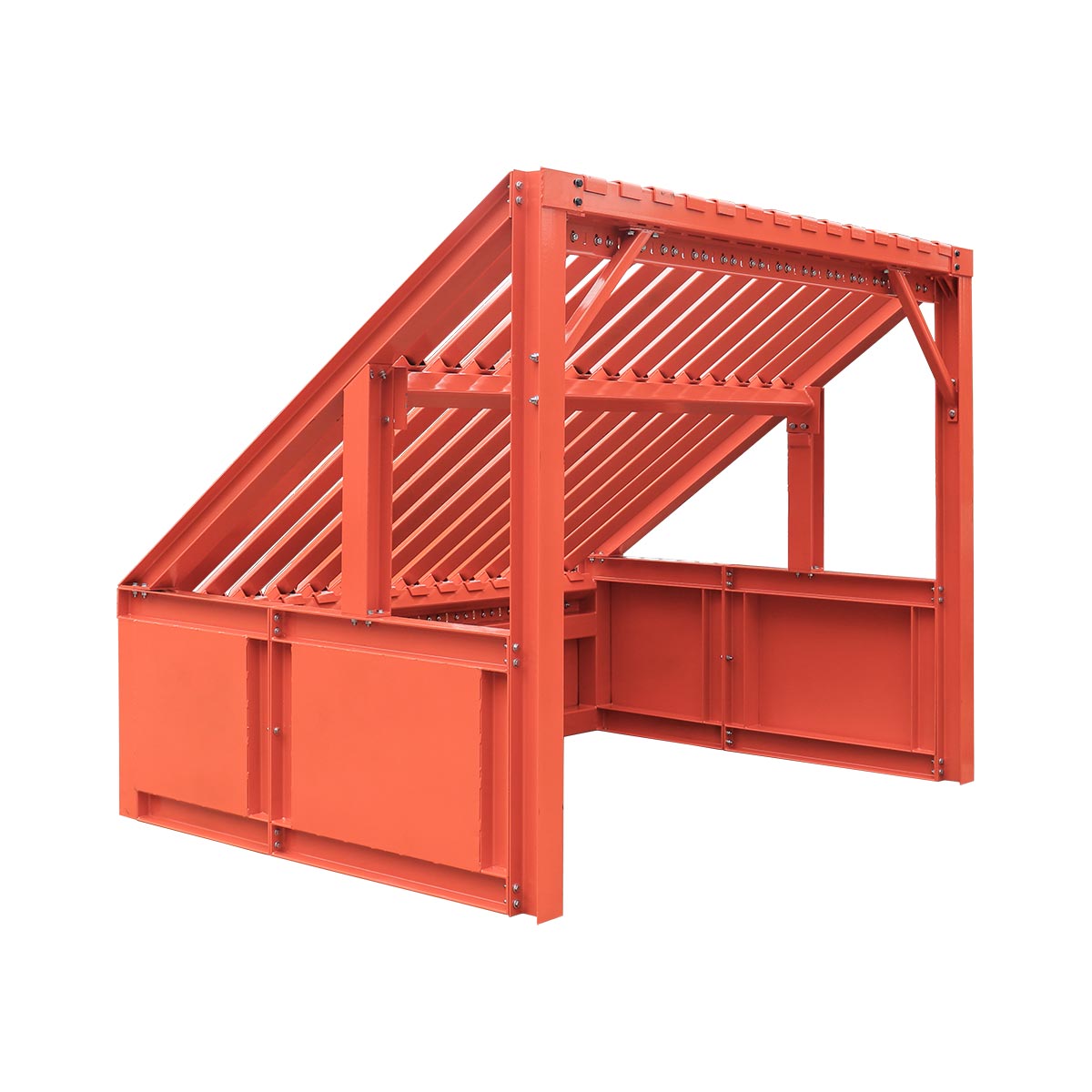 8' Heavy Duty Grizzly Rock Screen with Adjustable Deck Bars, 5000-lb Capacity TMG-RS08