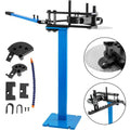 45" Tube Pedestal Bender, 240° Max Bending, 3 Dies Included, Heavy-Duty Metal Frame, DOBA-TB120