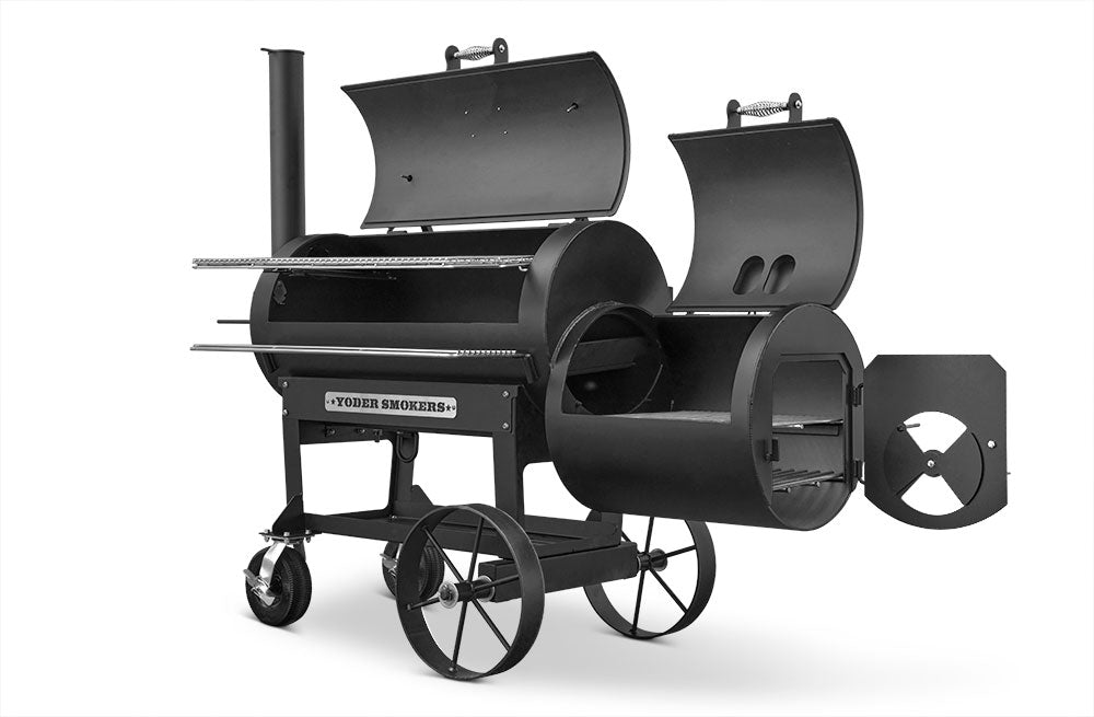 Yoder Smokers 20" Loaded Wichita Offset Smoker with Casters