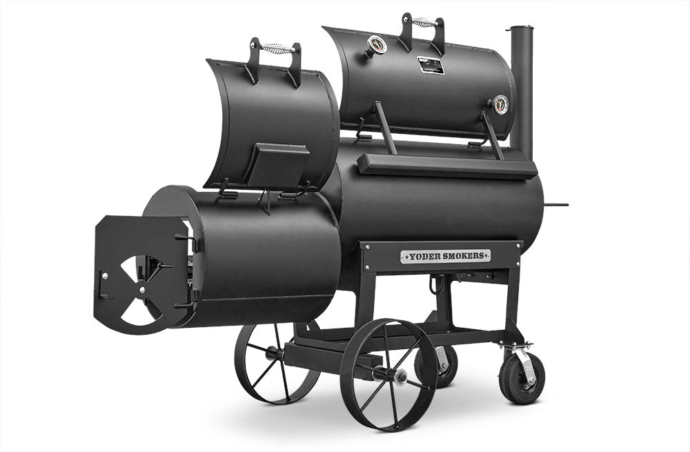 Yoder Smokers 20" Loaded Wichita Offset Smoker with Casters