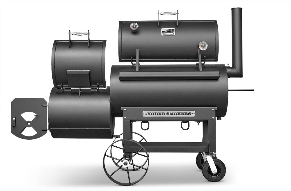 Yoder Smokers 20" Loaded Wichita Offset Smoker with Casters