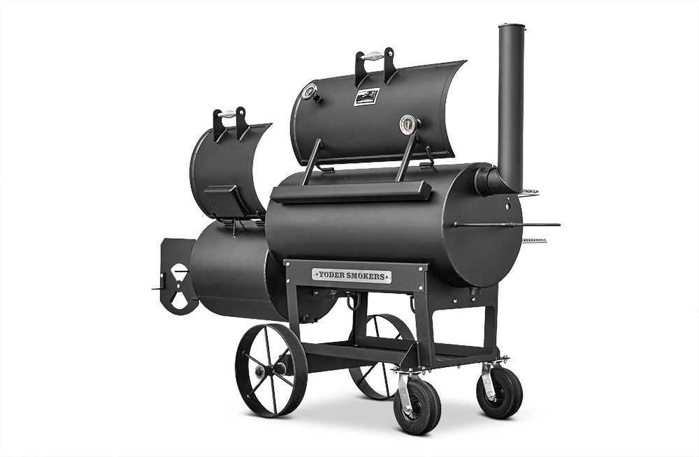 Yoder Smokers 20" Loaded Wichita Offset Smoker with Casters
