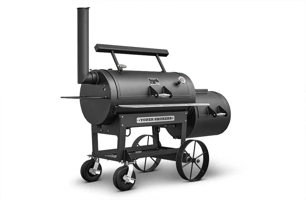 Yoder Smokers 20" Loaded Wichita Offset Smoker with Casters