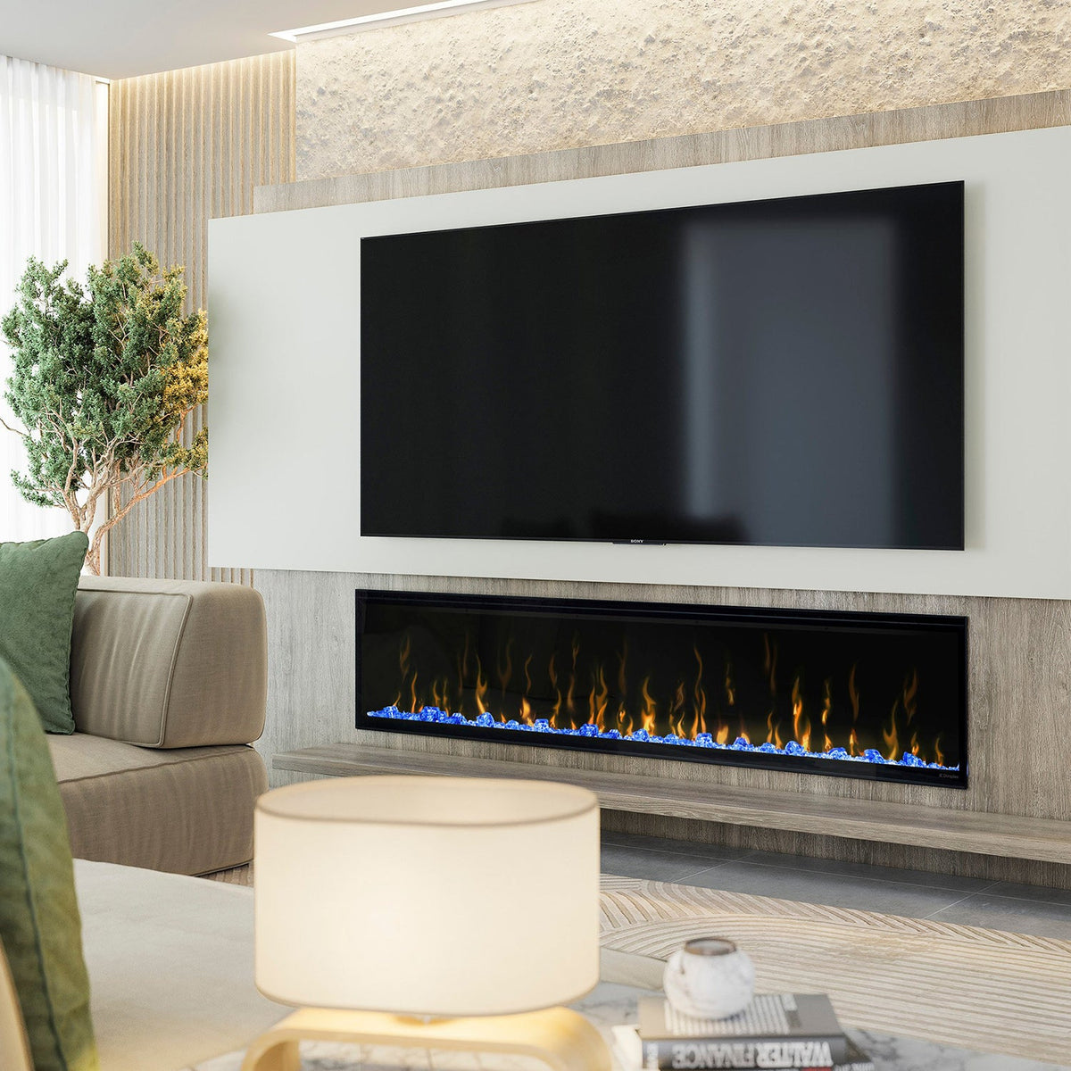 Dimplex 74" IgniteXL Linear Electric Fireplace XLF74