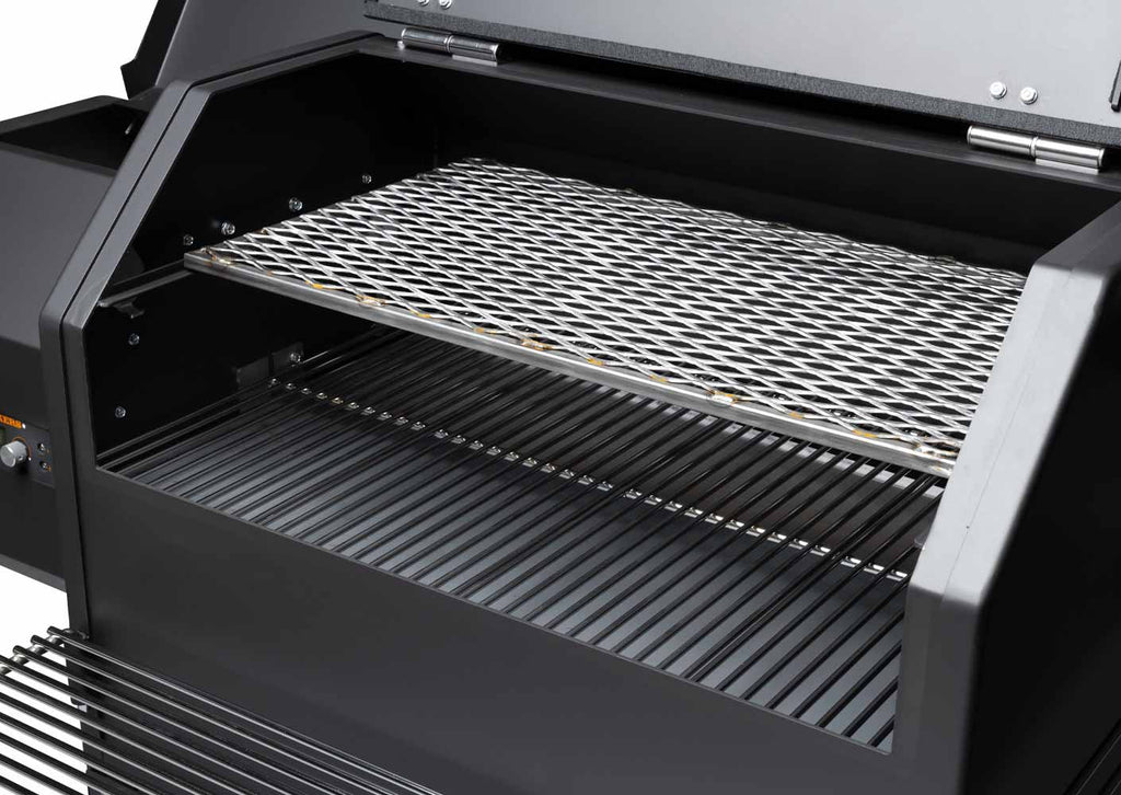 Yoder Smokers YS640s Pellet Grill (Standard Cart) w/ T-Stat Door Kit