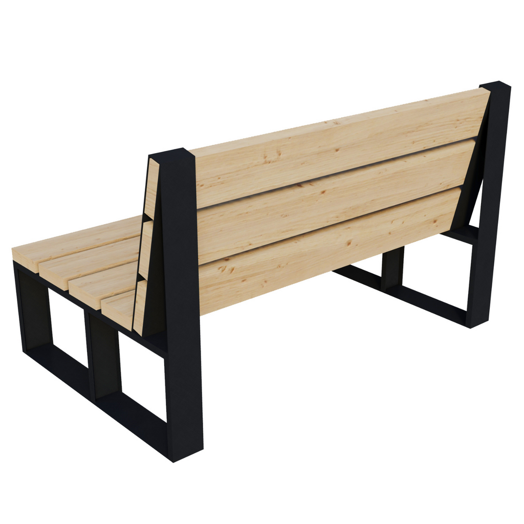 DIY Outdoor Loveseat Kit (With Optional Sunbrella Cushions)