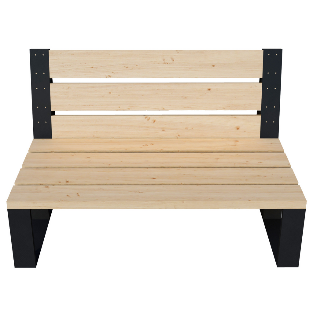 DIY Outdoor Loveseat Kit (With Optional Sunbrella Cushions)