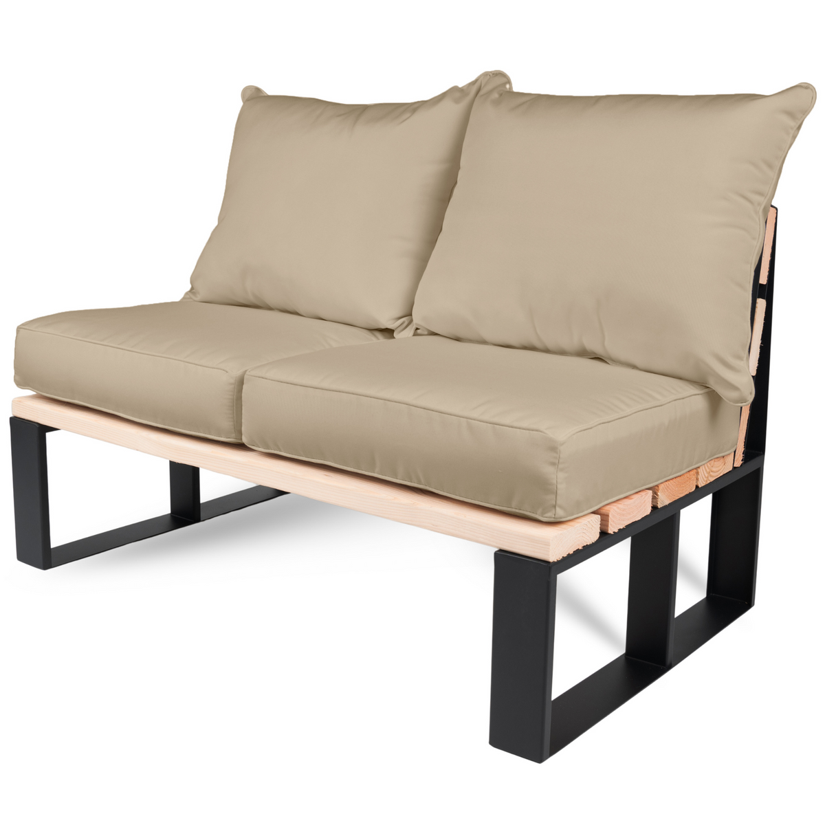 DIY Outdoor Loveseat Kit (With Optional Sunbrella Cushions)