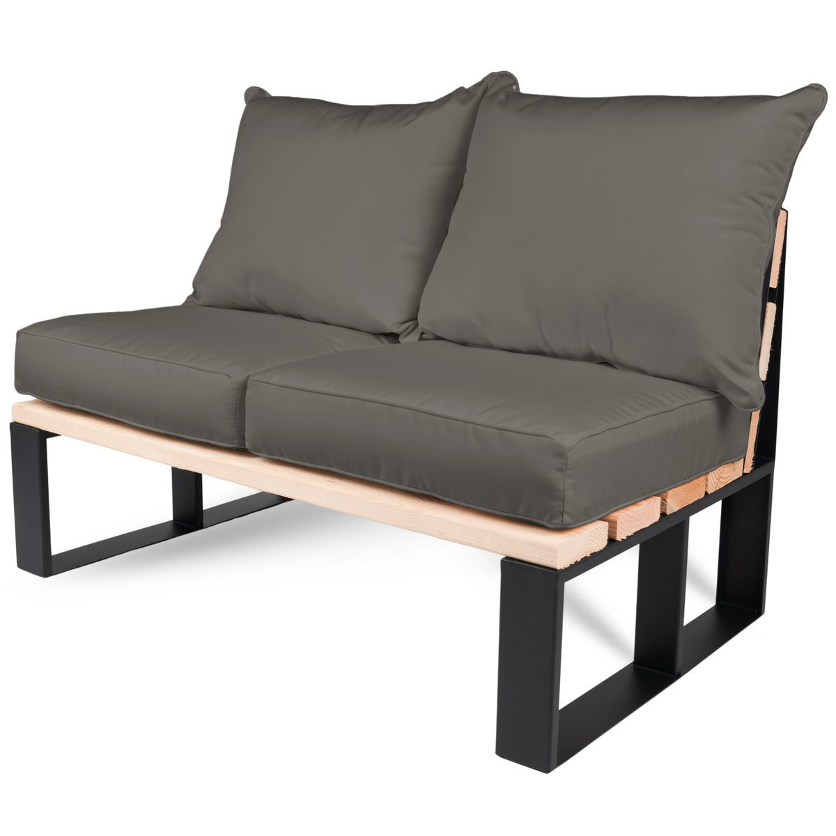 DIY Outdoor Loveseat Kit (With Optional Sunbrella Cushions)
