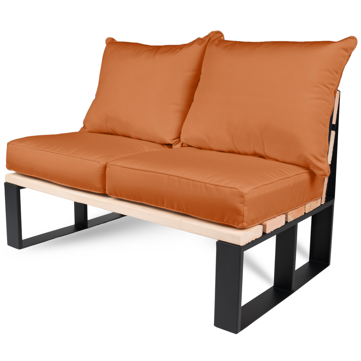 DIY Outdoor Loveseat Kit (With Optional Sunbrella Cushions)