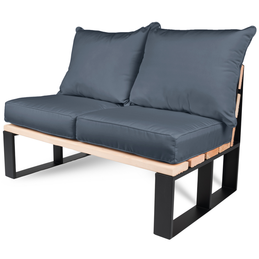 DIY Outdoor Loveseat Kit (With Optional Sunbrella Cushions)