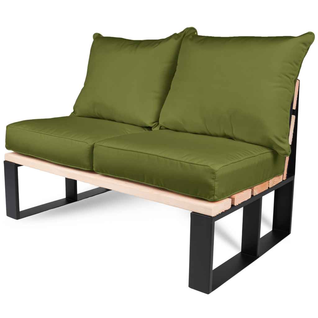DIY Outdoor Loveseat Kit (With Optional Sunbrella Cushions)