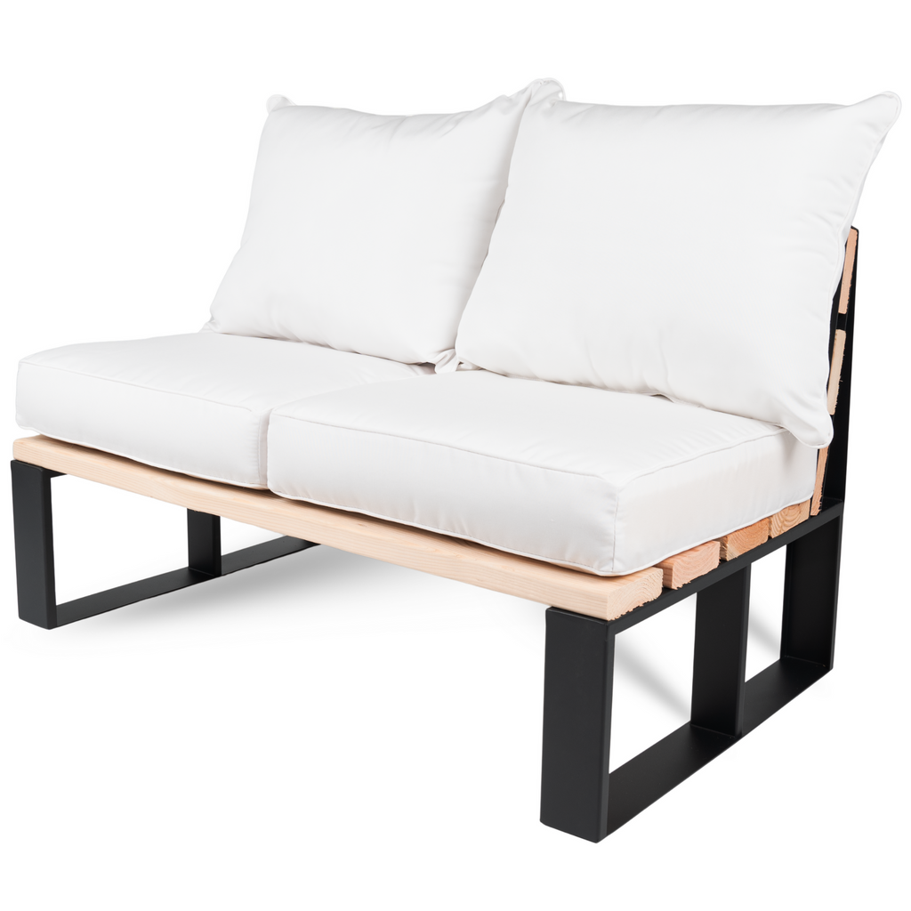DIY Outdoor Loveseat Kit (With Optional Sunbrella Cushions)
